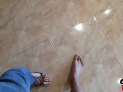 Cuarto de baño, Tetas grandes, Pareja, Estilo perrito, Tetas naturales, Perforación, Pov, Afeitado