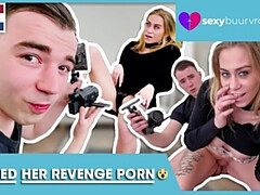 Amateur, Tetas grandes, Mamada, Novio, Bailar, Penetracion con dedos, Desnudo, Pov