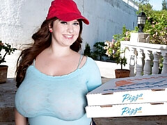 素人, ぽっちゃり, デカ尻, デカパイ, 茶髪の, 指いじり, オナニー, 一人