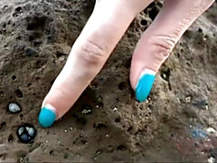 Grote mammen, Bruinharig, Sperma shot, Vriendin, Handbeurt, Hardcore, Gezichtspunt, Tieten likken