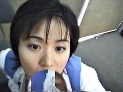 Asiático, Chica, Mamada, Morena, Pajear, Japonés, Oficina, Pov