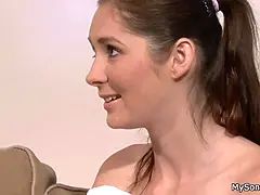 Attrapée, Tromperie, Cocu, Petite amie, Léchez, Chatte, Réalité, Criant