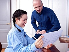 18, デカパイ, 黒人, フェラチオ, 茶髪の, バック, ガリガリ, ティーン