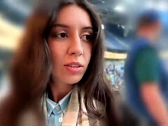 お尻, 茶髪の, イく瞬間, カワイイ, 彼女, 公共, オマンコ, 剃毛