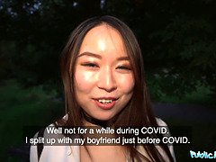 Asiatisch, Grosser schwanz, Spassig, Hd, Im freien, Pov, Öffentlich, Schreiend