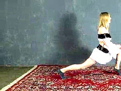 18, 軟体, ジム, ロシア人, 剃毛, ティーン