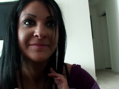 Mia Banks gets her wet pussy drilled in POV