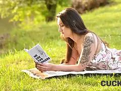 Grote mammen, Bedriegen, Man die toekijkt, Hd, Man, Natuurlijke tieten, Kousen, Vrouw