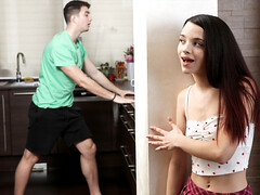 茶髪の, ヨーロピアン, 家族, デカチンの, 姉妹, スペイン人, 禁句, ティーン