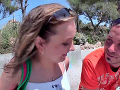 Enthousiasteling, Sperma shot, Europees, Vingeren, Duits, Buiten, Tiener