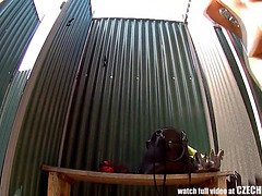 Hd, プール, 公共, 現実, シャワー, 一人, ティーン, のぞき