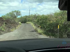 Amateur, Playa, Despelote, Novia, Desnudo, Orgasmo, Al aire libre, Mojado