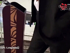 Perverted cougar soul-stirring adult video