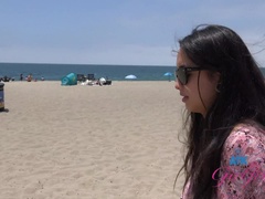 Amateur, Playa, Vestido, Novia, Peludo, Coño, Fumando, Tetas