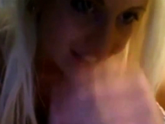 blonde homemade teen masturbation