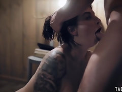 Grosse bite, Sucer une bite, Brunette brune, Rondelette, Queue, Hard, Hd, Rugueux