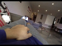 Grosser arsch, Geschnappt, Handjob, Hd, Massage, Pov, Sohn, Stiefmutter