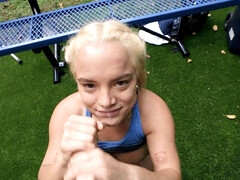 Zwart, Pijpbeurt, Handbeurt, Buiten, Openbaar, Sportoefening, Student