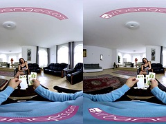 3d, アナル, デカチン, フェラチオ, 茶髪の, 中出し, ハメ撮り, おもちゃ