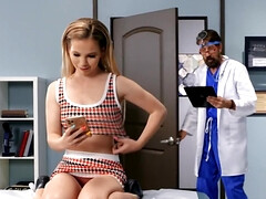 Blonde, Sucer une bite, Faciale, Petite femme, Adolescente