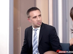 Язык в попке, Большие сиськи, Минет, Брюнетки, Европейки, Француженки, Каблуки, Жесткий секс