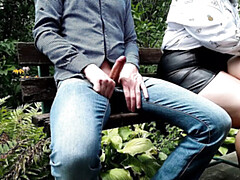 素人, ぽっちゃり, デカパイ, チン, 自家製, 熟年, アウトドア, 公共