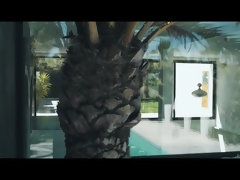 Blond, Sperma, Jurk, Hardcore, Natuurlijk, Tepels, Buiten, Nat