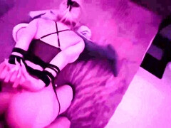 ブロンド, バック, ゴス, 自家製, ハメ撮り, ラフ, ティーン, 拘束