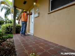 Grote kont, Grote mammen, Sperma shot, Zwart, Interraciaal, Gezichtspunt, Schoolmeisje, Trio