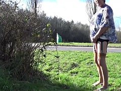 デカチン, 女装男装, ディルド, ハードコア, オナニー, アウトドア, 公共, シーメール