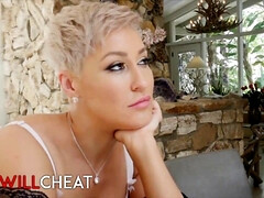 Gros cul, Grosse bite, Gros seins, Blonde, Couple, Branlette thaïlandaise, Époux mari, Seins naturels