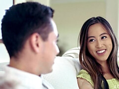 Азиатки, Большая жопа, Большой член, Минет, Брюнетки, Собачьи, Натуральные сиськи, Сиськи