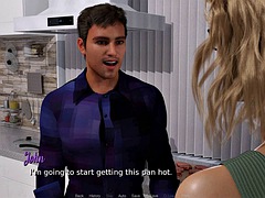 Dreidimensional, Leie, Paar, Gehörnter ehemann, Hardcore, Milf, Party, Ehefrau