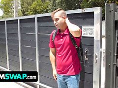 Two Hot Milfs Swapped Their Boys And Spread Their Legs To Iron Out Issues Between Them