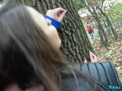 Amateur, Sucer une bite, Couple, Tir de sperme, Faciale, Léchez, Public, Chatte