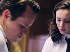 Hot innocent teen fucked by best friend and her stepbro