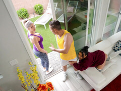 Cul, Couple, Tir de sperme, Queue, Hd, Seins naturels, Étudiant, Allumeuse