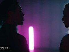 Bondage, Gorge profonde, Domination, Fétiche, 2 femmes 1 homme, Hd, Léchez, Chatte