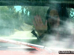 In den arsch, Sadomasochismus, Bizarr, Kehlenfick, Würgen, Hardcore, Im freien, Schmerz