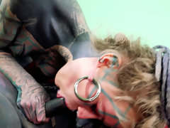 69, アナル, お尻, ブロンド, カップル, カワイイ, 顔射, 目瞪口呆