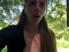 Amateur, Femelle, Fétiche, Masturbation, Naturelle, Orgasme, Public, Vibromasseur