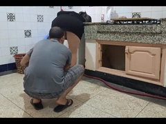 Enthousiasteling, Mooie dikke vrouwen, Stel, Hd, Keuken, Latijnse vrouw, Naakt, Spaans