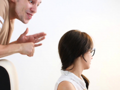 New teen secretary gets double teamed at the office