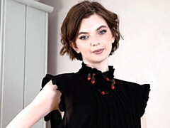 18, お尻, オナニー, 自然山雀, ショートヘア, ガリガリ, 一人, ティーン