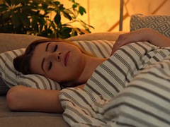 ブロンド, 茶髪の, ヨーロピアン, 顔射, 彼女, なめる, 剃毛, オッパイの