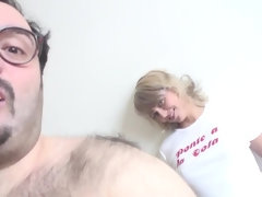 Grosser arsch, Grosse titten, Blondine, Blasen, Schwanz, Hardcore, Milf, Titten