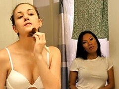 Enthousiasteling, Aziatisch, Stel, Brillen, Hd, Japaans, Tatoeage, Speelgoed