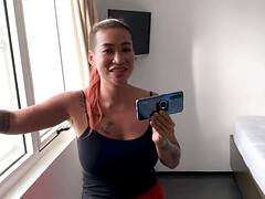 Asiatique, Belle grosse femme bgf, Grosse bite, Gros seins, Queue, Énorme, Bite énorme, Interracial