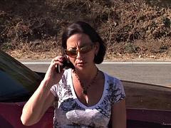 美女, 中出し, なめる, ティーン