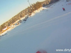 Fucking snowboarding newbie